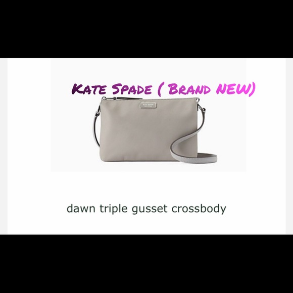 Kate Spade. NWT Triple Gusset Crossbody - Picture 3 of 6